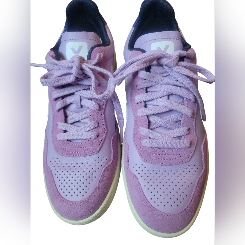 Veja V-90 Women's Purple Sneakers Sz9 - Picture 2 of 10